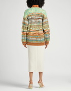 Laneus Womens Cardigan in Turquoise