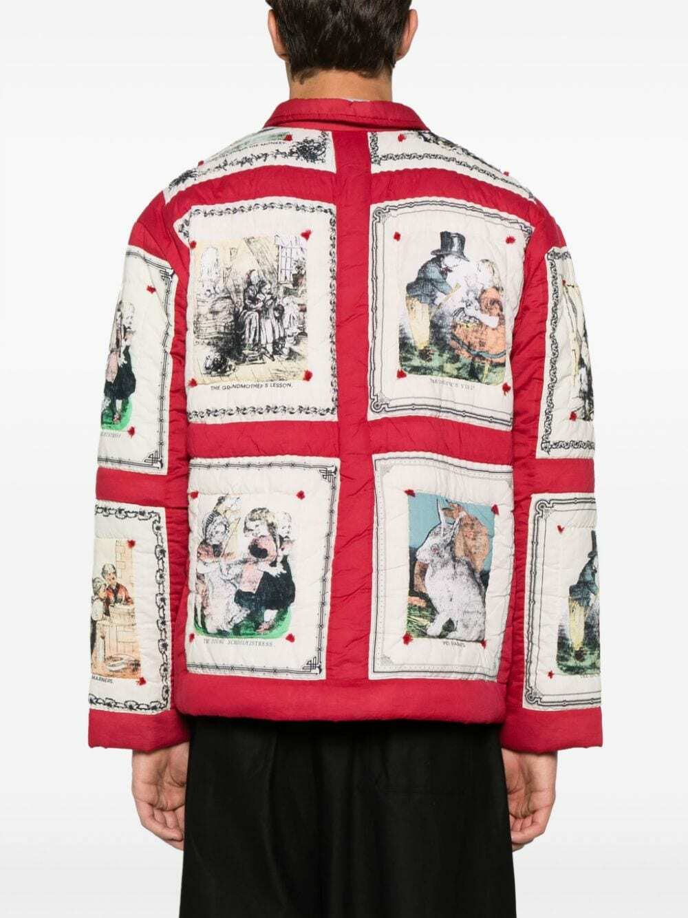 BODEブランケットジャケット Bode Quilted Patchwork Jacket - XS