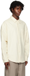 AMI Alexandre Mattiussi Off-White Boxy Fit Shirt