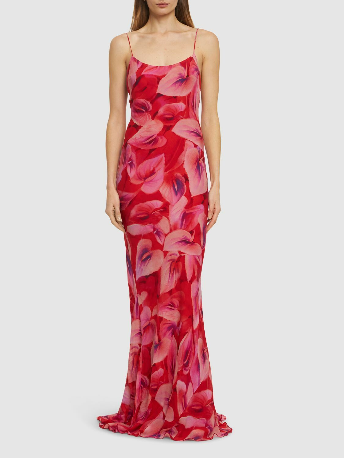 ワンピース The Andamane 'Ninfea' dress THE ANDAMANE Ninfea Maxi Dress | Neutrals | FARFETCH