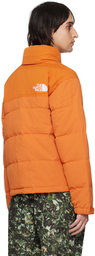 The North Face Orange ’92 Nuptse Down Jacket