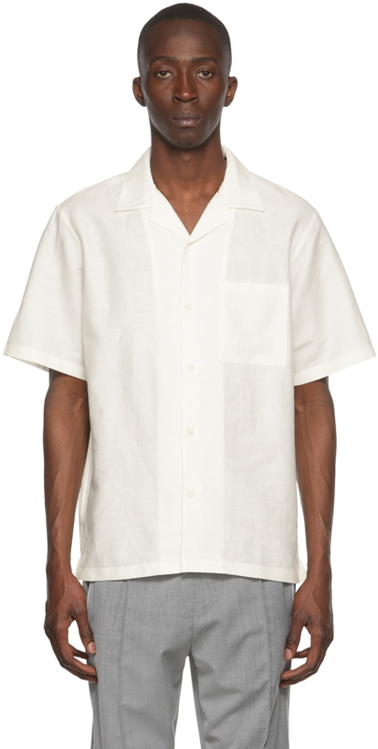 Photo: Theory White Noll Shirt