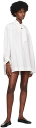 Cawley White Olive Mini Dress
