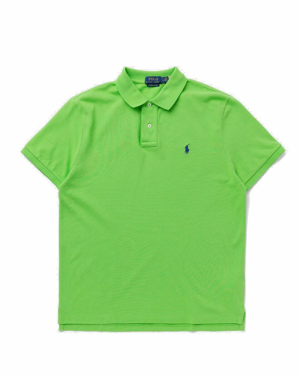 Photo: Polo Ralph Lauren Sskccmslm1 Short Sleeve Knit Green - Mens - Polos