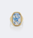 Chloé Oversized enamel ring
