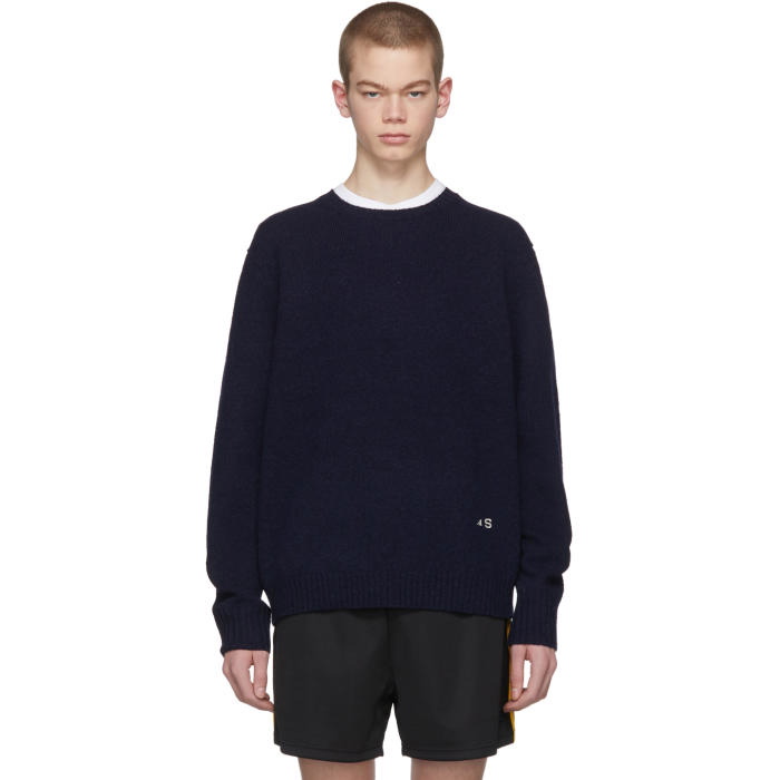 Photo: Acne Studios Navy Nicoul Sweater