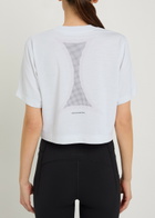 ON Train-t Crop Logo Jersey T-shirt White