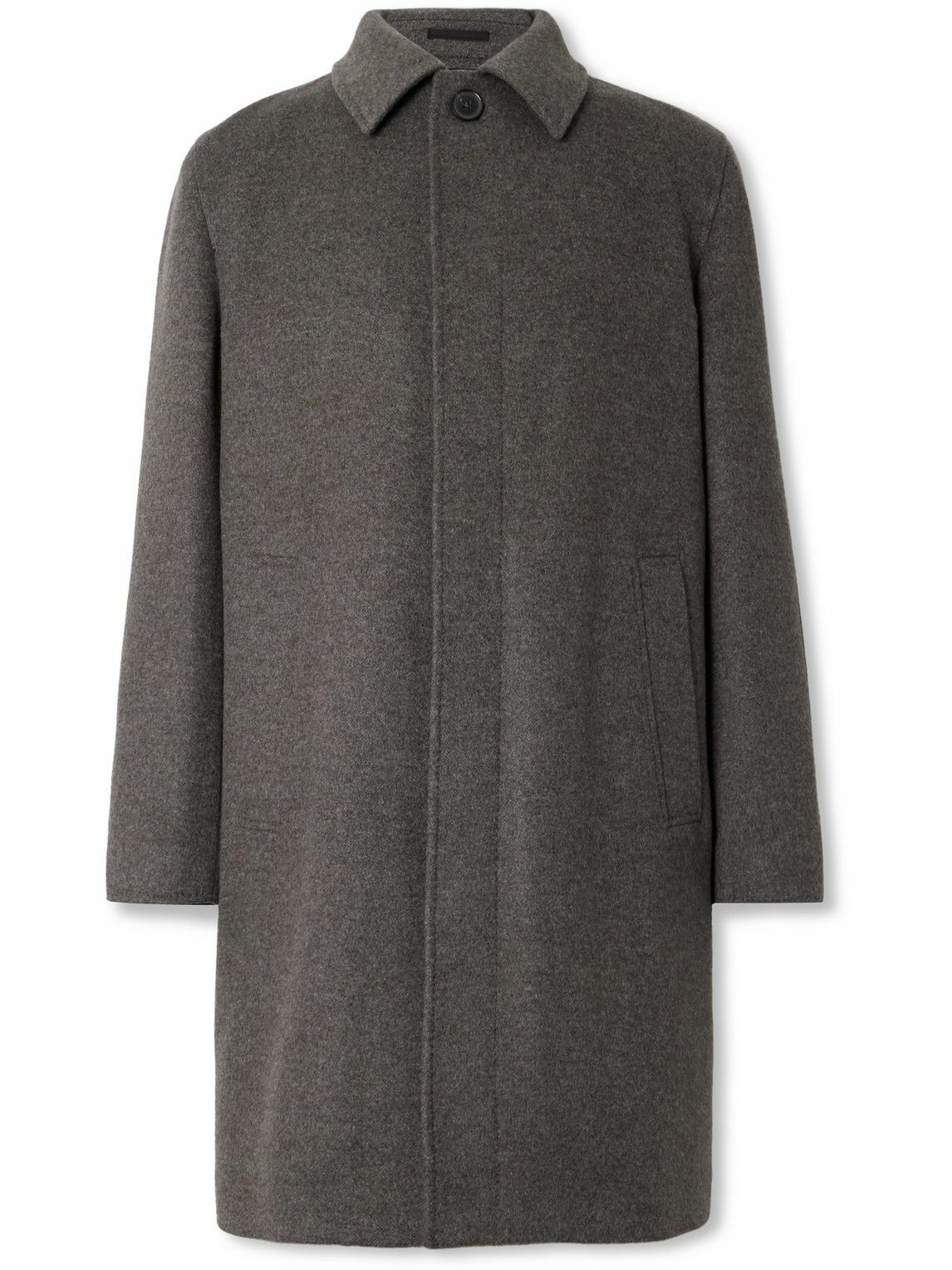 ジャケット・アウター BLESS Scheich  cashmere gray coat BLESS NO.59 SCHEICH WOOL COAT LIGHT GREY-50%OFF SALE