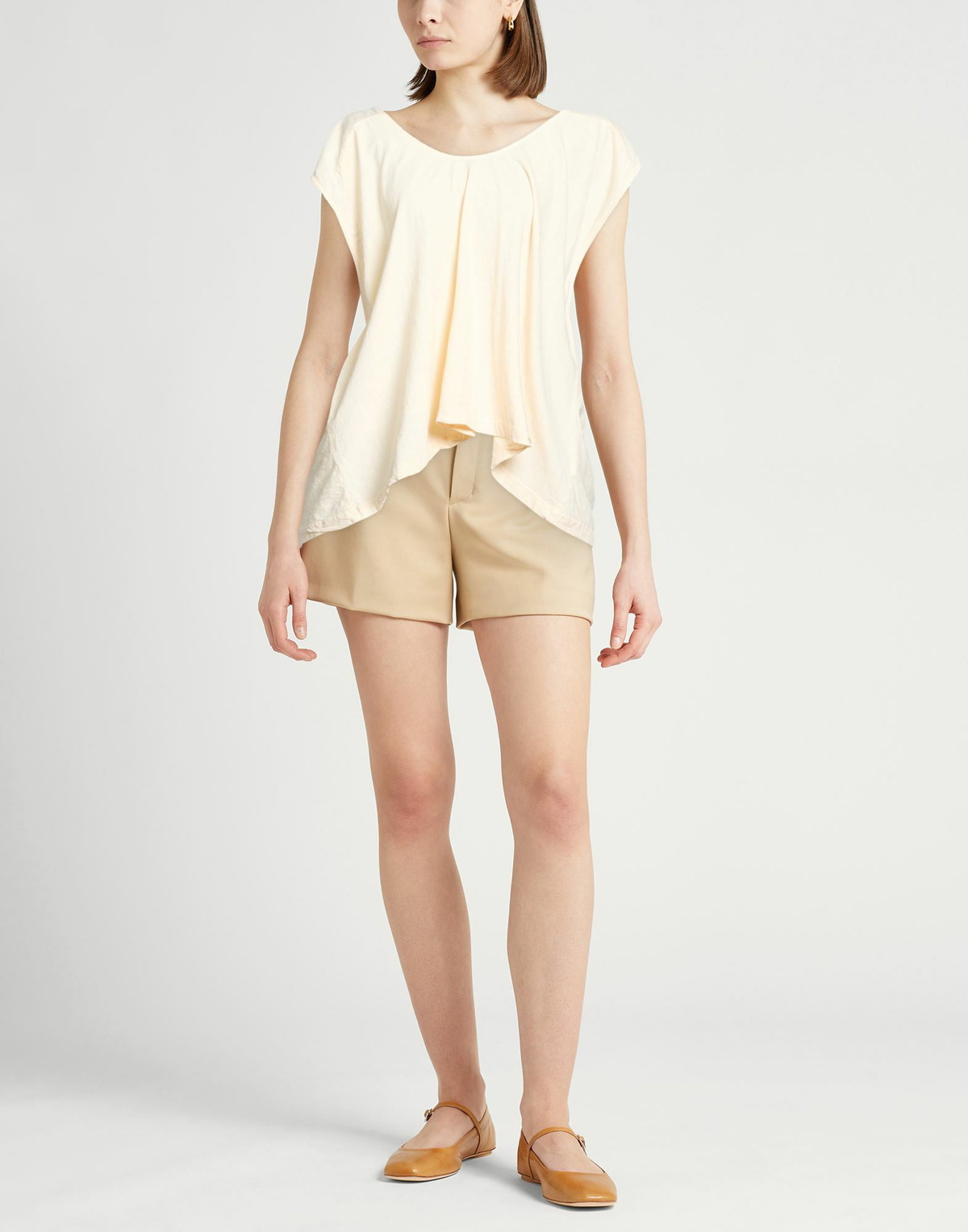 Crossley Womens T-shirt Apricot