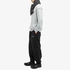 Comme des Garçons Homme Men's Logo Muffler Scarf in Black 