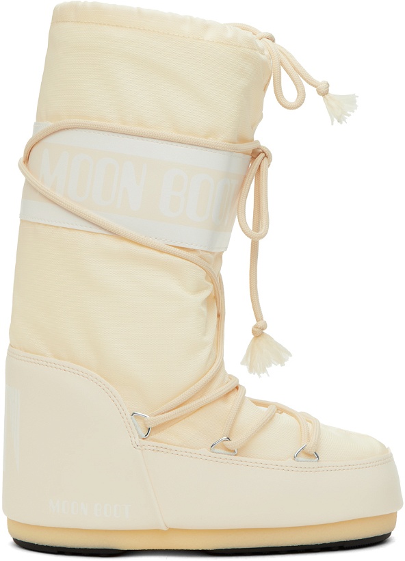 Photo: Moon Boot Off-White Icon Boots