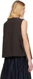 Toogood Brown 'The Basketmaker' Tank Top