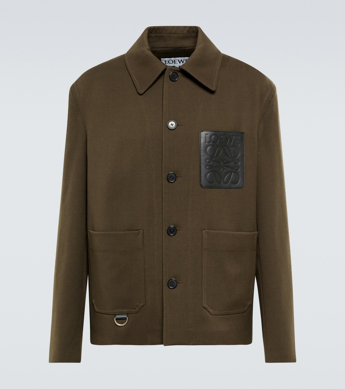 【関税&送料込】Loewe Short Jacket In Wool Loewe Short jacket in wool | REVERSIBLE