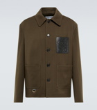 Loewe - Anagram wool twill jacket