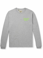 Gallery Dept. - Souvenir Logo-Print Cotton-Jersey T-Shirt - Gray