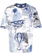 EMPORIO ARMANI - Printed Cotton T-shirt