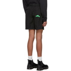 Heron Preston Black Nylon Buckle Shorts