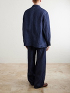 OrSlow - Linen Denim Jacket - Blue