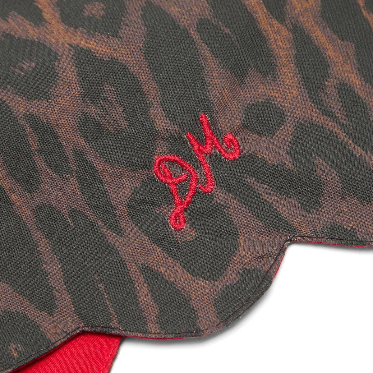 Damson Madder Women's Novelty Wastage Dog Collar in Leopard 