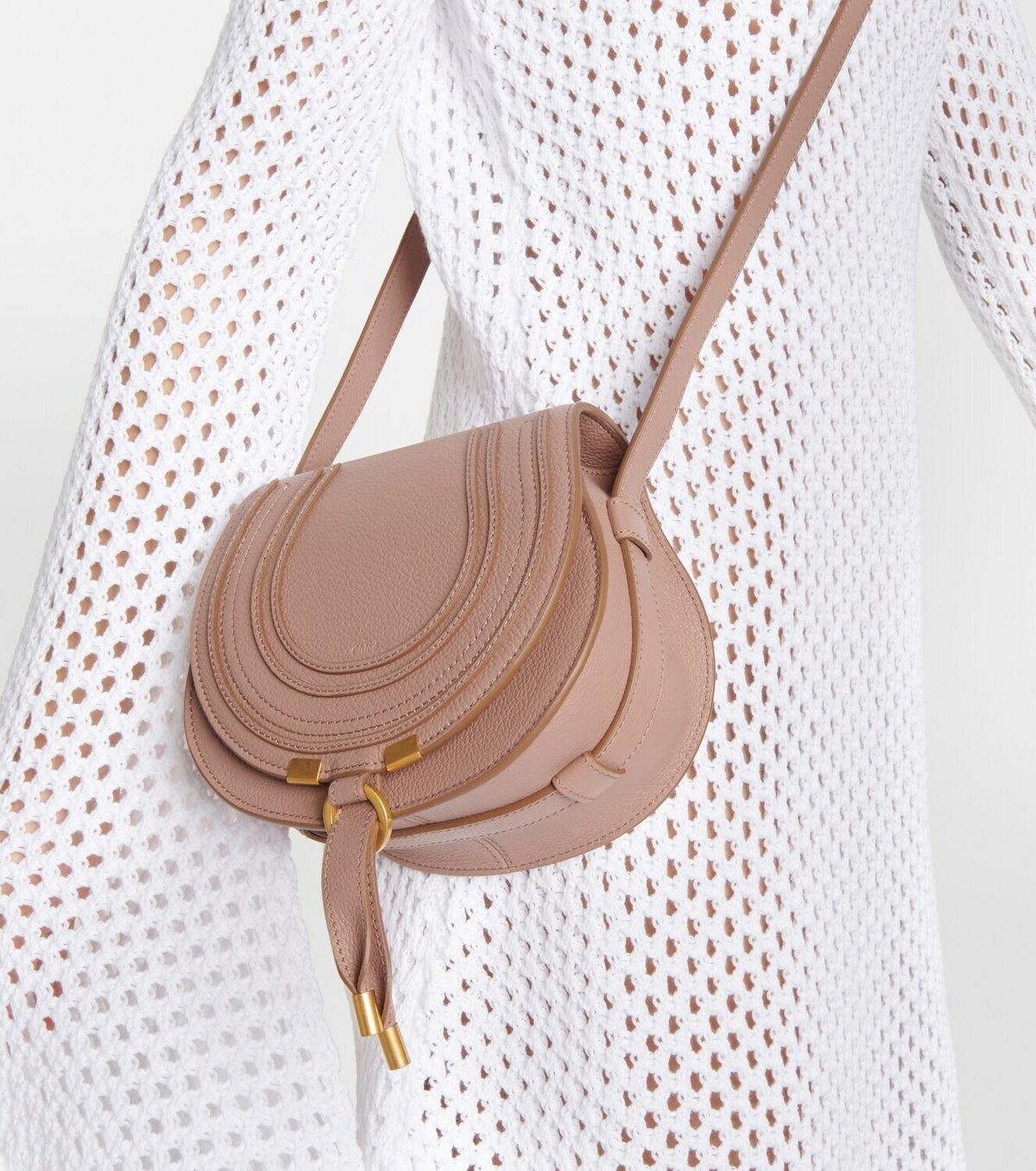 Chloé Marcie Small leather shoulder bag
