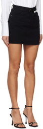 KIMHĒKIM Black Label Denim Miniskirt