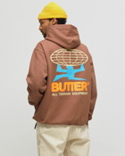 Butter Goods All Terrain Pullover Hoodie Brown - Mens - Hoodies