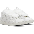 Lanvin White Curb Sneakers