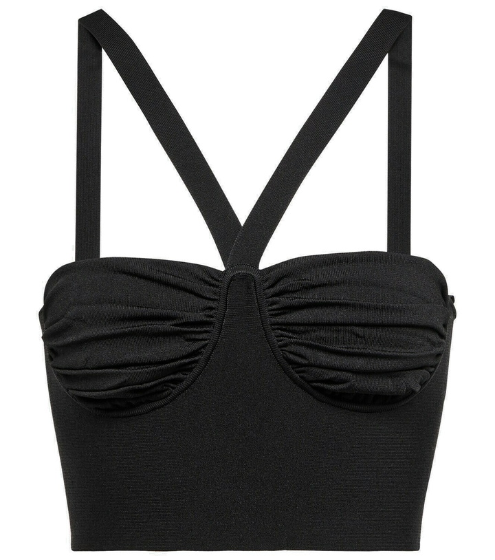 Photo: Galvan Ruched Venus knit bralette