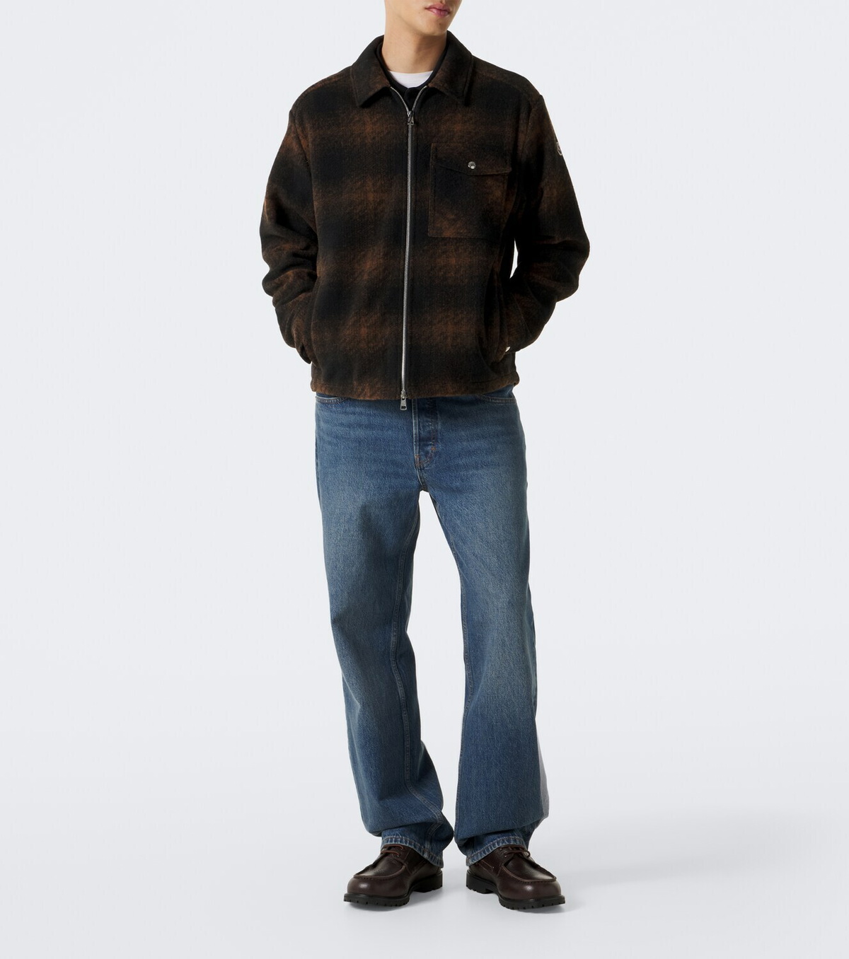 Moncler Archivio checked jacket
