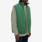 Beams Plus Men's CORDURA® Nylon MIL Puff Vest in Green