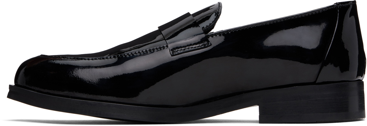 Ernest W. Baker Black Leather Loafers