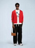 Palm Angels Curved Logo Loose Cargo Pants
