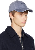 Samsøe Samsøe Indigo Embroidered Cap