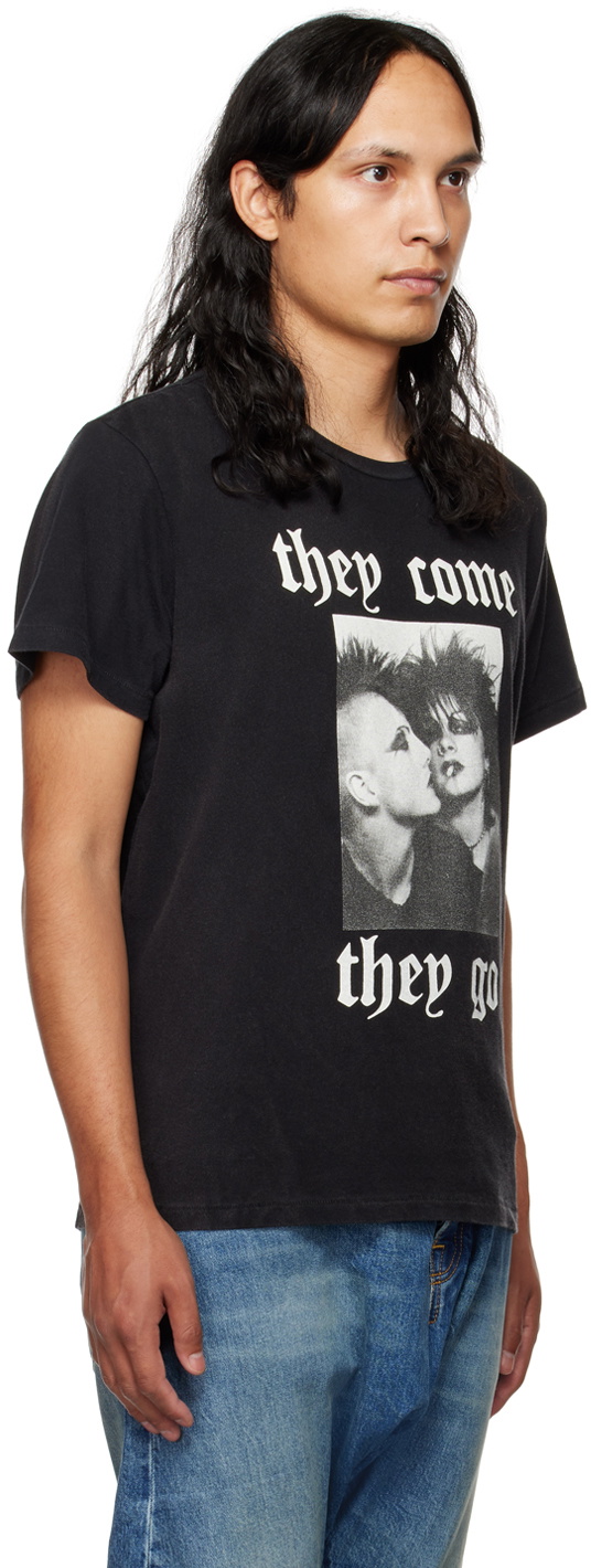 R13 Black They Come They Go T Shirt R13