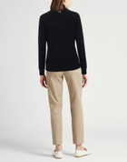 Agnona Womens Turtleneck Midnight in Blue