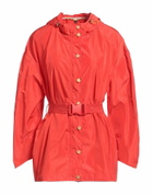 Manila Grace Womens Jacket in Tomato red