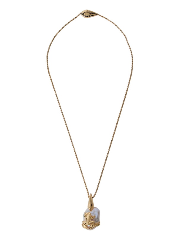 Photo: Bottega Veneta Rana Pearl Necklace