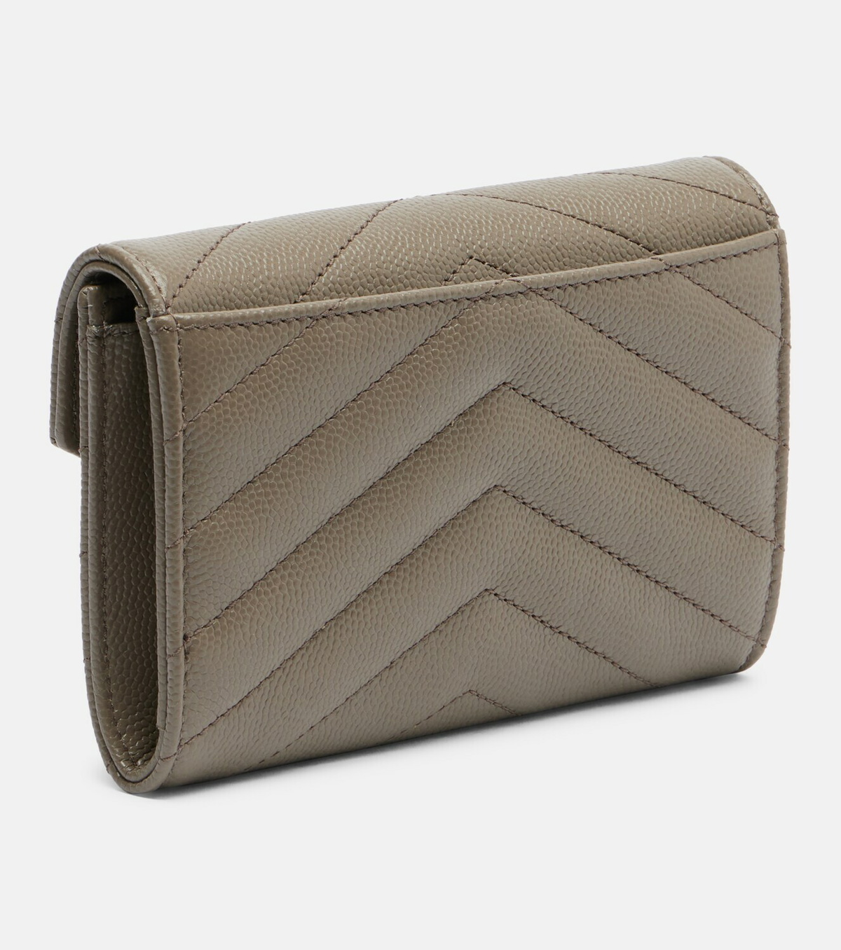Saint Laurent Cassandre leather card holder