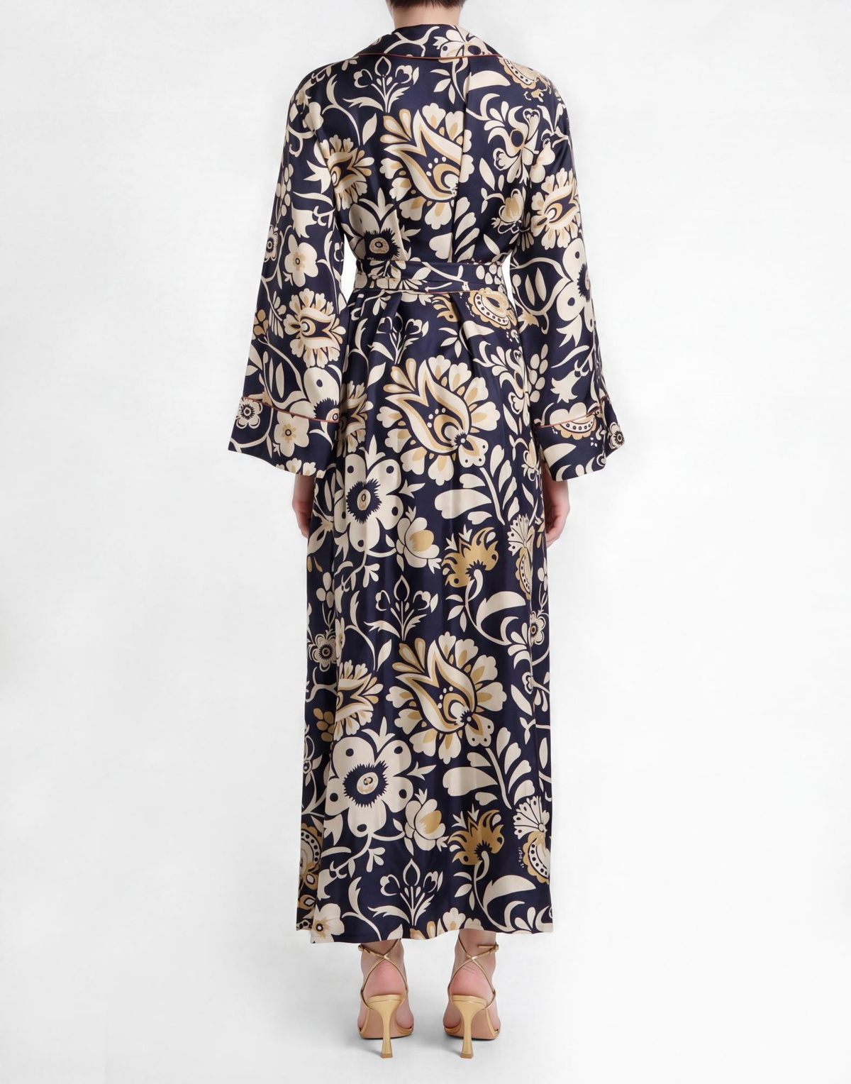 La Doublej Womens Maxi dress in Navy