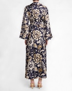 La Doublej Womens Maxi dress in Navy