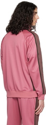 NEEDLES Pink Striped Trim Track Jacket