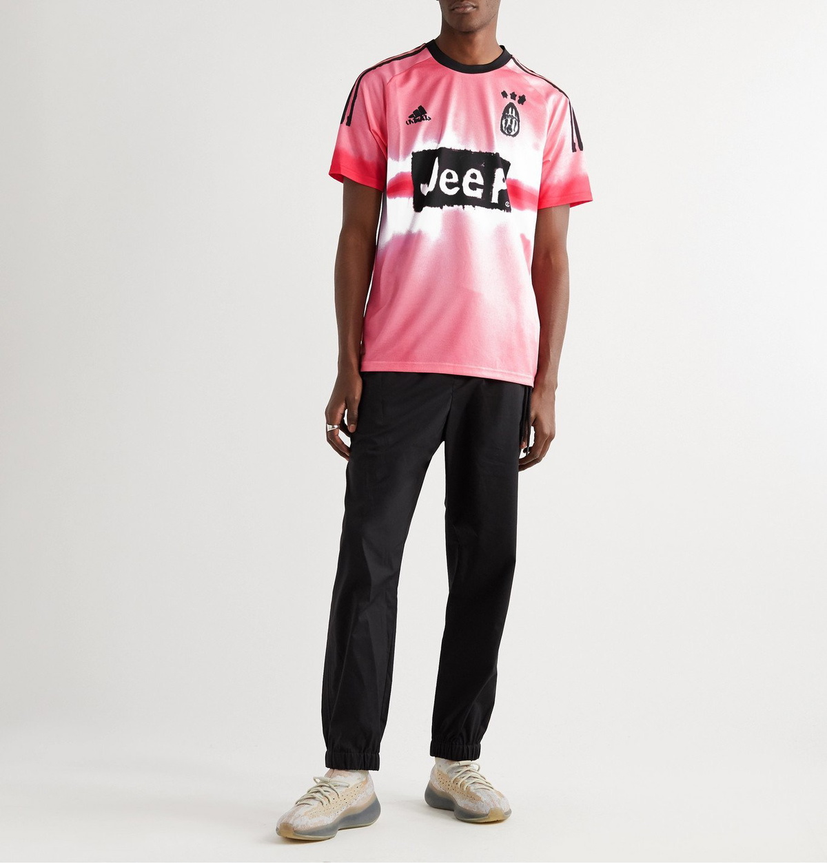 Adidas Juventus x Human Race Football Club Jersey Pink & Black