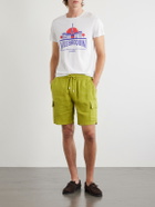 Vilebrequin - Straight-Leg Linen Drawstring Cargo Shorts - Green