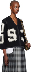 Ashley Williams Black '93' Cardigan