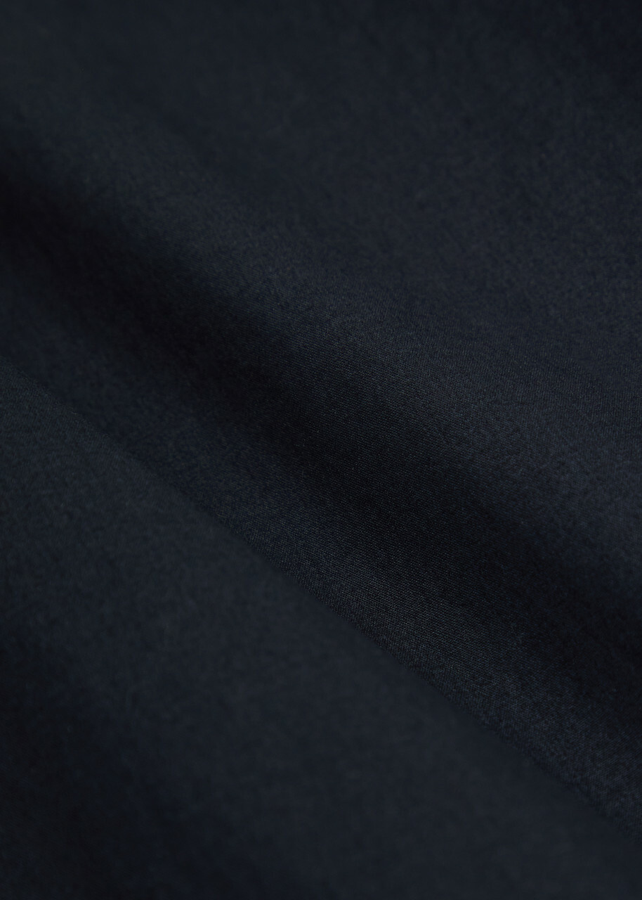 Officine Générale Nilson Wide-leg Cotton Trousers Navy
