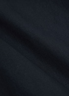 Officine Générale Nilson Wide-leg Cotton Trousers Navy