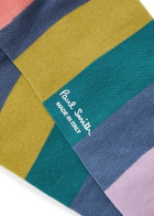 Paul Smith Jonathan Striped Cotton-blend Socks - Multicoloured - One Size
