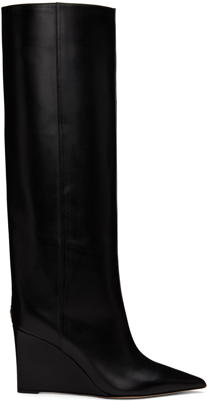 Jimmy Choo Black Blake 110 CalfHigh Boots Jimmy Choo