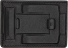 Balmain Black Calfskin Leather Anthem Card Holder