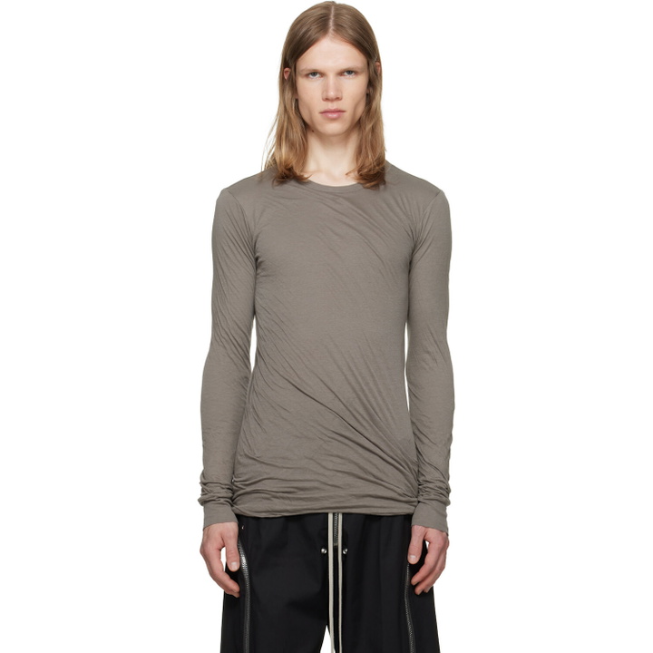 Photo: Rick Owens Gray Tower Double LS T-shirt